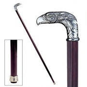 Design Toscano Eagle Pewter Walking Stick