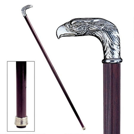 Design Toscano Eagle Pewter Walking Stick
