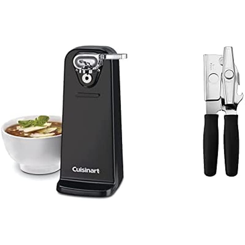 Cuisinart CCO50BKN Deluxe Electric Can Opener, Black & SwingAWay