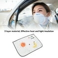 thumbnail image 4 of Car Window Shade for Side Window UV Protection, Baby Vehicle Window Curtain, Heat and Light Insulation Sunshade Blocker for Kids, Compatible with Various Cars, Quick Installation, 4 of 7