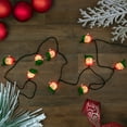 thumbnail image 3 of Northlight Snowman Heads with Scarves Christmas Light Set - Clear - 7.5' Green Wire - 10ct, 3 of 7