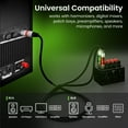 thumbnail image 3 of GEARit XLR Male to 2 RCA Male Y-Splitter Cable (3.3ft) Dual 2 RCA to 1 XLR Male to Male - Unblance Plug for Home Theater Mixers Amplifiers Hi-Fi Systems Microphone, 3.3 Feet, 3 of 7