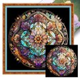 thumbnail image 1 of Hilo Algodón Ecológico Bordado Punto Cruz Mandala Con 11CT 40x40cm, 1 of 9