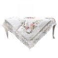 thumbnail image 2 of 屋内用2ピース/個スクエアテーブルクロス刺繡防水農家スタイル Soledad Mantel punto de cruz, 2 of 9