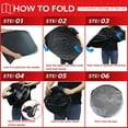 thumbnail image 6 of Windshield Sun Shade for 2011-2019 Ford Explorer SUV Foldable Sunshade Front Window Custom Fit Car Accessories, 6 of 6