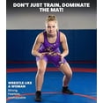 thumbnail image 4 of Exxact Sports Sublimated Women’s Wrestling Singlet - High-Cut, Full-Coverage Powerlifting Singlet Women for Competition (Stars, AXL), 4 of 7