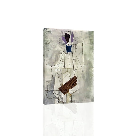 Woman with Guitar-Picasso - Canvas OR Print Wall Art