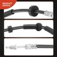 thumbnail image 5 of A-Premium Front Driver or Passenger Brake Hydraulic Hose Compatible with Select Audi Models - Q7 2017-2019? Q8 2019-2020 - Replace# 4M0611707E, 5 of 8