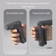 thumbnail image 4 of Ejercitador de antebrazo Naiovety y fortalecedor de dedos 2 en 1 Ropa Deportiva Zapatos Negro 1 Resistencia 10 a 130 libras, 4 of 6