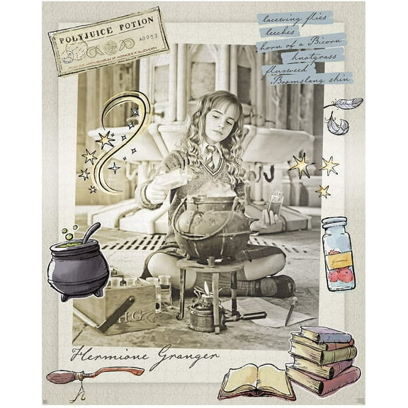 Paladone Harry Potter Polyjuice Potion 1000 Piece Jigsaw Puzzle - Officially Licensed Merchandise