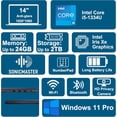 thumbnail image 3 of ASUS VivoBook 14 Business Laptop 14" FHD Anti-Glare Intel 10-core i5-1334U 16GB DDR4 512GB SSD Type-C Privacy Camera SonicMaster Long-Lasting Battery Fast Charging Win11Pro ICP Hub, 3 of 9