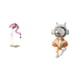 thumbnail image 1 of Estatua De Resina De Flamenco Astronauta, Escultura De Pájaro, Adorno Espacial, Arte Moderno, Figura De Jardín, Adorno Decorativo Para Tarta, Chimenea, Mesa, Centro De Mesa, Patio, Estanque,, 1 of 8