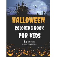 halloween coloring books for kids : Witches, Ghost, Bats and more ...