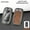 gun brown single, variant on For Kia C 3 buttons key case K2 K3 K4 K5 Sid Rio Soul Sportage Ceed Sorento Cerato Keychain Zinc alloy+leather Car Key Cover