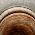 thumbnail image 3 of A&B Home Gray and Brown Two Tone Cylindrical Glass Vase 8.1" x 8.1" x 8.7", 3 of 5
