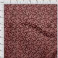 thumbnail image 4 of oneOone Polyester Spandex Maroon Fabric Batik Dress Material Fabric Print Fabric By The Yard 56 Inch Wide, 4 of 4