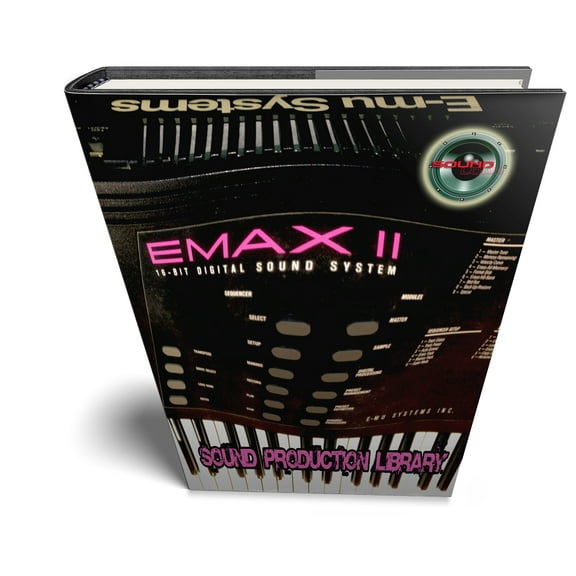 E-mu Emax II - Large original WAVE/Kontakt Multi-Layer Samples Studio Library