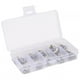thumbnail image 1 of 100 Piezas de Anillos de Retención Externos con Clip en C 10 Tamaños Tipo C Resorte Elástico Broche de Seguridad Externo Anillo de Acero Inoxidable 304 Surtido de Anillos ANGGREK  Otros, 1 of 8