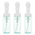 thumbnail image 3 of SHISUYAN 3Pcs Foaming Bottle Press Pump Bottle Foaming Storage Container with Brush Head, 3 of 9