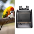 thumbnail image 3 of Bolsa de Transporte para Pájaros, para Loros, Jaula para Mascotas, Correa para El Hombro, Ventana Visible, Tela Oxford, Bolsa de Transporte 31x20x40cm Salvador Mochila de pájaro, 3 of 7
