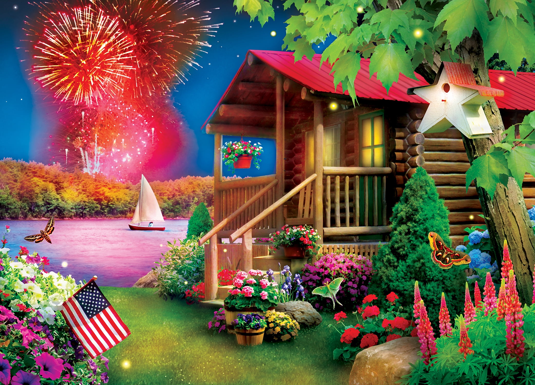 Lazy Days - Summer Celebration 1000 Piece Puzzle