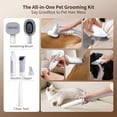 thumbnail image 5 of Kit &   Vacuum with Suction, 6 in 1 Pet  Vacuum for Shedding, Low Noise  Hair Vacuum with 1.5L Cup, Electric  Clippers for  Thick Hair Cats & Dogs, 5 of 6