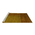 thumbnail image 2 of Ahgly Company Machine Washable Indoor Rectangle Abstract Yellow Modern Area Rugs, 7' x 9', 2 of 4