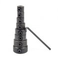 thumbnail image 3 of 9 Pcs 3-16mm Anneau de Forage avec Clé Colliers de Profondeur de Positionnement pour Menuiserie Vis Pince Réglable, 3 of 5