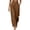 Brown, variant on Women's Barrel Leg Dress Pants High Waisted Business Casual Palazzo Pants Trendy Front Pleated Work Office Slacks Trousers with Pockets(Belt is not Included)
