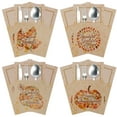 thumbnail image 5 of EastVita 120PCs Set Paper Plates and Napkins Cup Disposable Dinnerware Set for 24 guests Party Supplies happy thanksgiving Autumn Tableware Set in Elegant Gold Foil Fall Design, 5 of 9