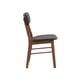 thumbnail image 4 of Silla Marcela nogal Estilo Retro Color Taupe Gaia Herbs Retro, 4 of 6