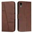 thumbnail image 2 of Compatible for iPhone XS Max Wallet Case,[Magnetic Closure][Kickstand][Wrist Strap][Card Holder Slots] RFID BlockingTPU Interior Protective PU Leather Folio Flip Shockproof Cover,Brown, 2 of 11