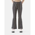 thumbnail image 2 of No Boundaries Flare Pants and 2-Pack, Women's and Women’s Plus, 2 of 7