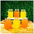 thumbnail image 4 of 6 Tarros Mason Jar Ice Cold Drink Tapa Y Popote Asa, 4 of 4