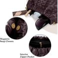 thumbnail image 4 of Omlopp Woven Women's Crossbody Bag & Evening Purse, Trendy Dumpling Clutch & Hobo Cloud Shoulder Bag Trendy Dumpling Clutch, 4 of 8