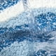 thumbnail image 5 of Alfombra de baño absorbente super azul marino, 19x31IN, antideslizante, lavable, respaldo de goma, alfombras para el baño, alfombra para la ducha, alfombra absorbente tejida para el baño, 50*80CM, 5 of 6