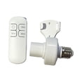 thumbnail image 2 of Shengyu Smart WiFi Light Socket Bluetooth-Compatible E27 LED Lamp Holder Removable Bulb Base Electrical Adapter Bedroom Supplies, 2 of 6