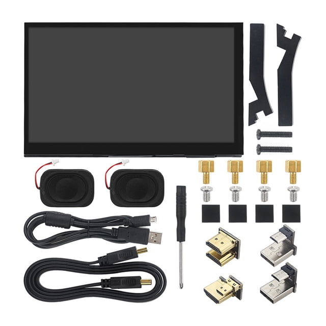 Pantalla LCD táctil Inteprter alta resolución fácil de instalar con altavoz