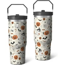 30oz Halloween Boo Tumbler with Handle
