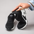 thumbnail image 4 of CushHide Women's Walking Shoes, Slip On Breathable Knit Sneakers, Lightweight Comfortable Casual Athletic Shoes for Women, 4 of 10