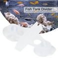thumbnail image 4 of Board Divider Aquarium Separation Clip, Support Clip Fish Tank For Aquarium White, 4 of 8
