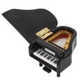 thumbnail image 1 of Miniature Piano, Miniature Instruments, Portable Wood Miniature Piano for Thanksgiving Gift Christmas Present, 1 of 7