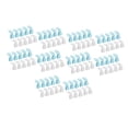 thumbnail image 3 of 100 piezas de ganchos conectores para perchas de ropa que ahorran espacio, organizadores de armario, perchas para ropa, 3 of 15