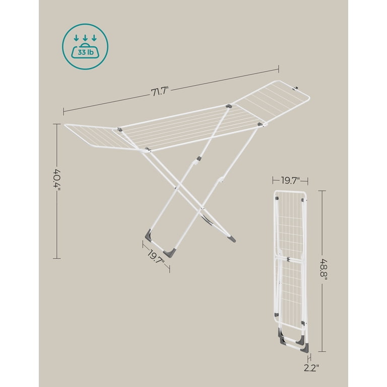 Oversized Drying Rack Oversized Foldable Drying Rack - Height ...