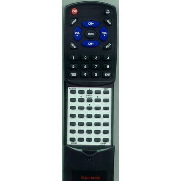 Replacement Remote for TOSHIBA AE006385, RTAE006385, CT-877, CT877, 26HF85, 30HF85, 34HF85, 26HF15, 32DF46, 27DF46, 30HF66, 32D46, 26DF56, 30DF56, 26