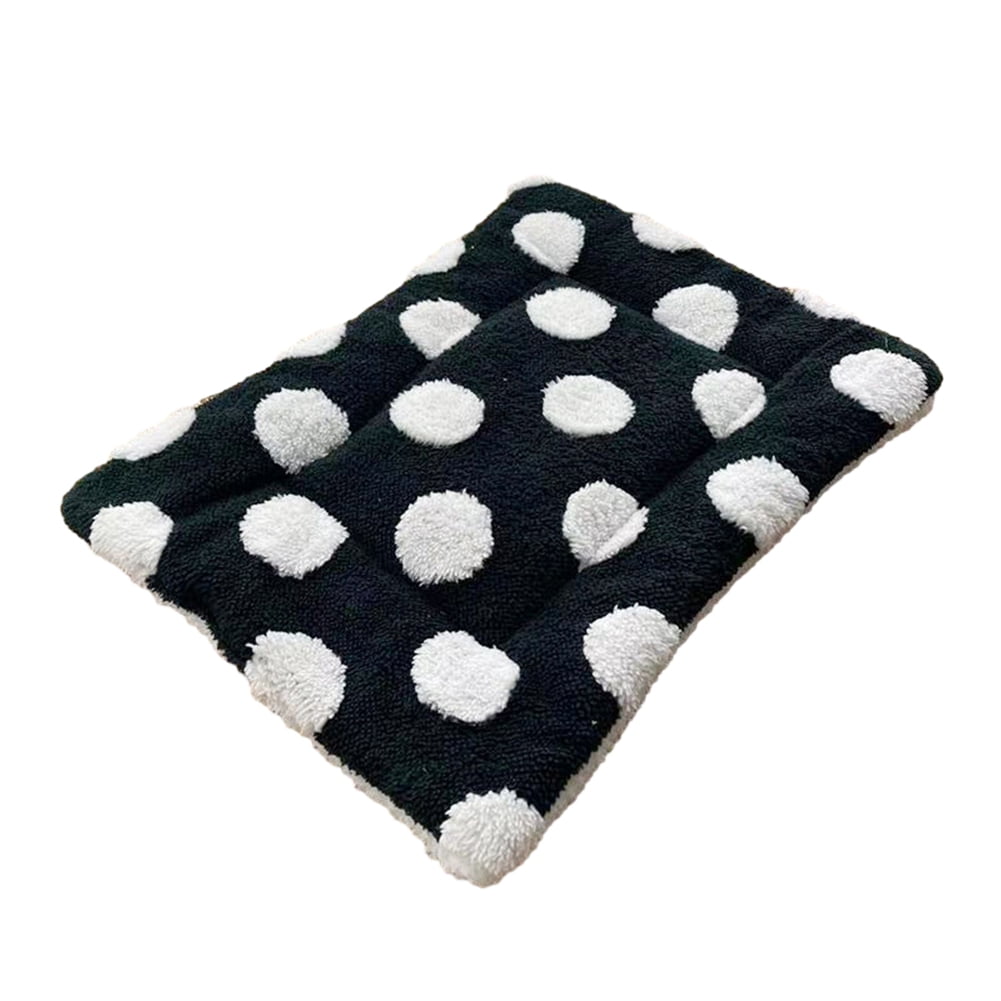 KYAIGUO Dog & Cat Bed for Small Medium Large Sized Dogs Dog Crate Kennel Mat Cat Bed with Print Pattern for Indoor Dog Crate Mat