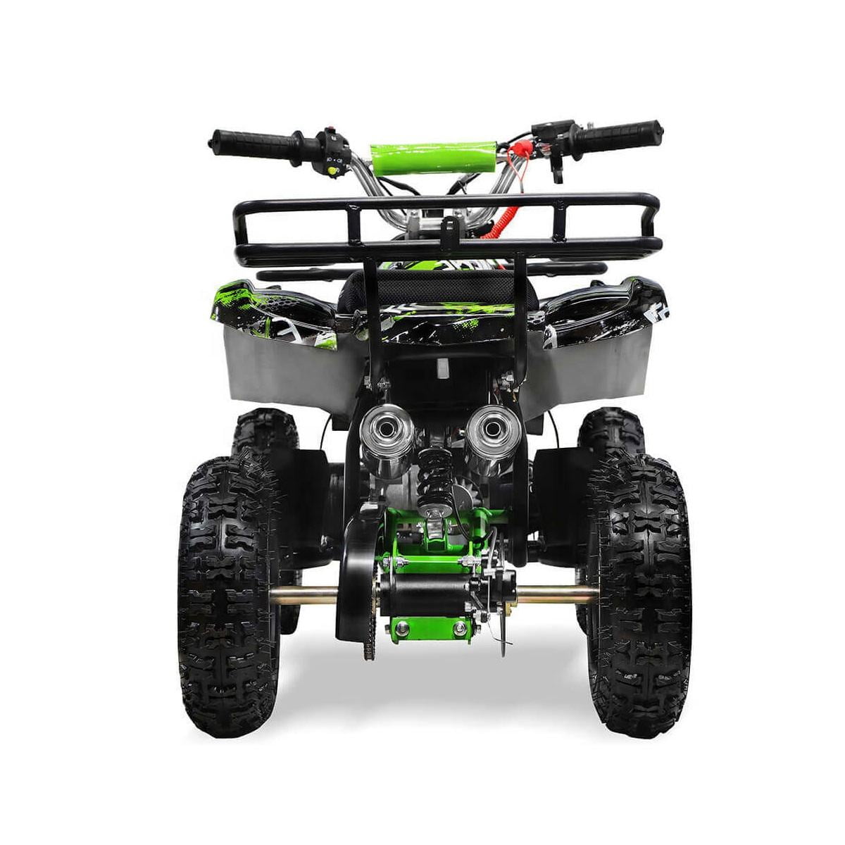 Chepei 49cc Kids Gas Mini ATV with 2-Stroke Disc Brakes 6” Tires