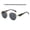 C1, variant on Womens Polygonal Sunglasses Large Rim Metal Frame Sun Glasses for Fashion Travel and Sun Protection Elegant Minimalist