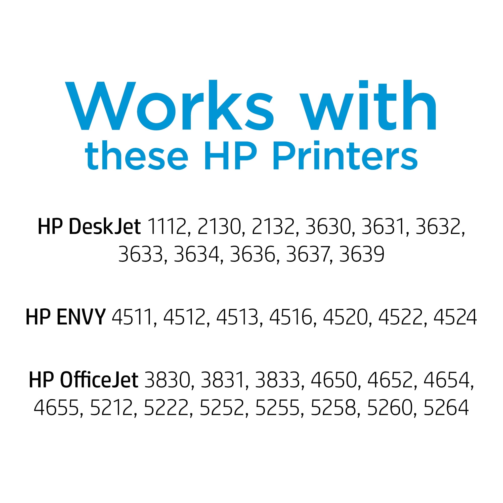 HP 63 Black and Tri-Color Original Ink Cartridges L0R46AN 2-Pack Combo for DeskJet 3630 (Sold Without Manufacturer Warranty)