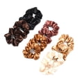 thumbnail image 4 of 12 coleteros elásticos de color liso para el pelo, accesorios para el cabello para mujeres y niñas., 4 of 5